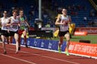Chris O'Hare winning the 1500 metres at the Sainsbury's British Championships, Birmingham.